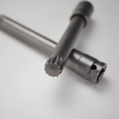 3/8 DR Triple Square XZN socket Bit M8 M10 M12 12 point star bit 100mm length