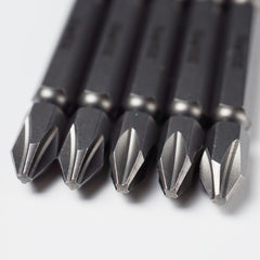 ZHIDA Double ended cross phillips screwdriver bits 2# 2.5 inch long