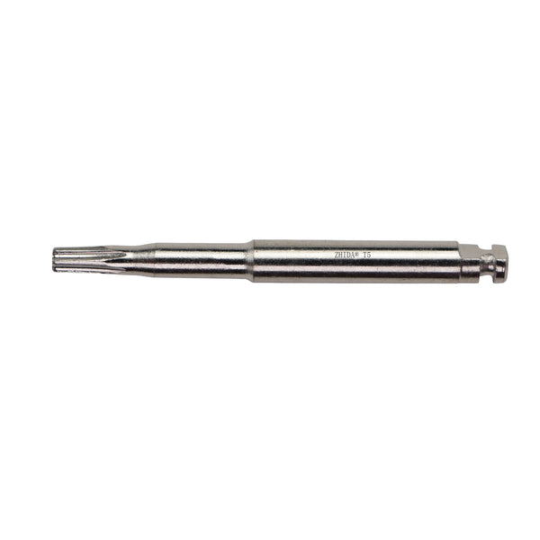 ZHIDA Latch type Dental stainless screwdriver bits unigrip Trox T5