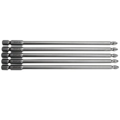 ZHIDA Long Screwdriver Bits Six Inch Eight inch Ten Inch Long Phillips Bits PH2