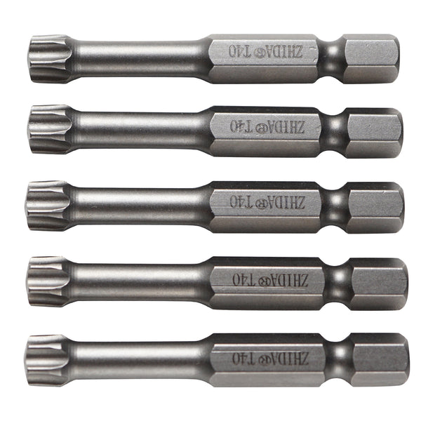 Torx Screwdriver Bits Set t3 t4 t5 t6 t7 t8 t9 t10 t15 t20 t25 t27 t30 t40