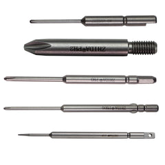 Robotic Screwdriver Bits PH1 With Thread Custom Robotic Machine Driver Bits