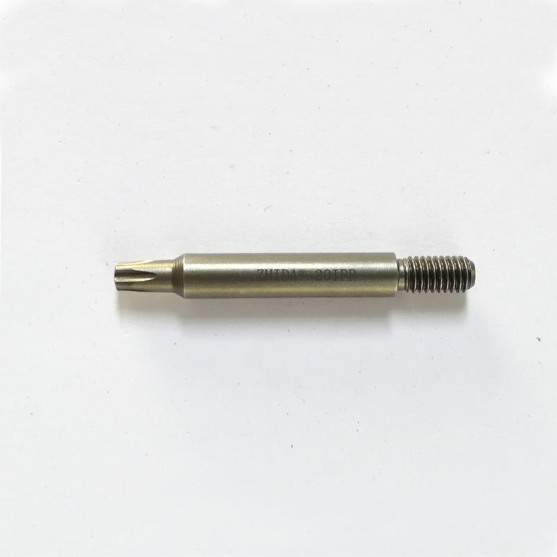 12-Piece Five-Point Torx Screwdriver Bits With Hole – 25mm Hex Shank, Alloy Steel, Magnetic, For Electric & Manual Drivers