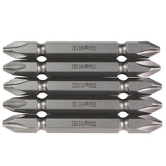 ZHIDA Double ended cross phillips screwdriver bits 2# 2.5 inch long