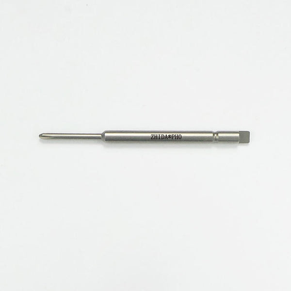 Philip 0# Dia. 2.0 Corss screwdriver bits 64MM length tail halfmoon