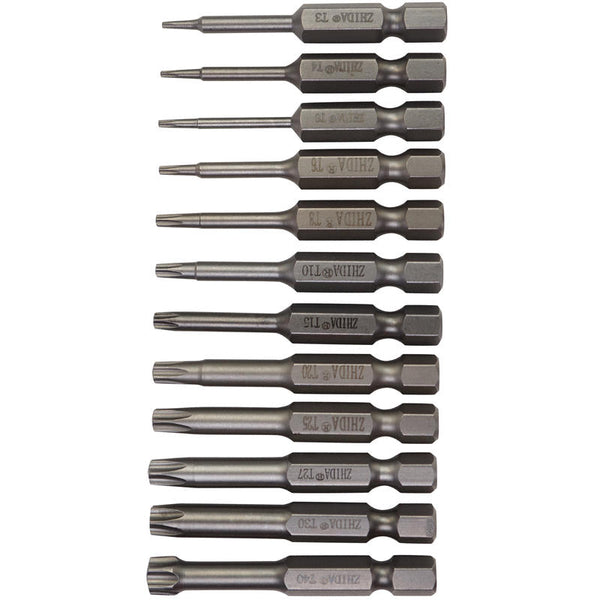 Torx Screwdriver Bits Set t3 t4 t5 t6 t7 t8 t9 t10 t15 t20 t25 t27 t30 t40
