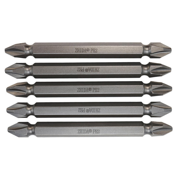 3 inch short groove PHILLIPS double ended power bits PH2 5 PCS
