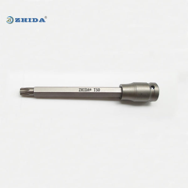 1/2 DR Long screw impact socket bit Torx T50