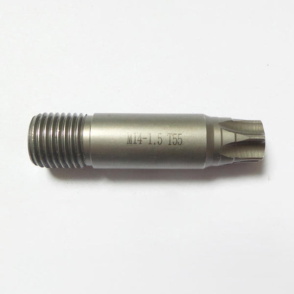 Thread M14-1.5 shank Torx T55 screwdriver bits 58MM length